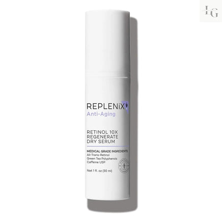 Anti-Aging Retinol Regenerate Dry Serum, Medical-Grade Quick-Drying Face Serum for Mature Skin (1 Fl. Oz) Lustre & Grace Boutique